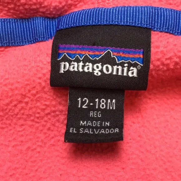 Patagonia Fleece Jacket (size 12-18m)